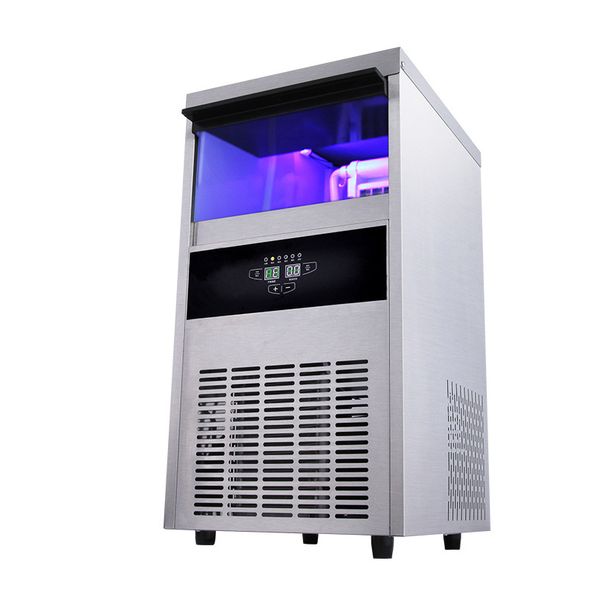 

beijamei new arrivial commercial ice maker machine electric ice square cube making machine ice storage 28kg