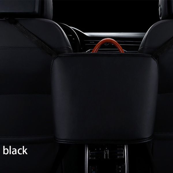 

pu leather bag car rear seat storage bag multifunctional storage seat middle hanging car supplies