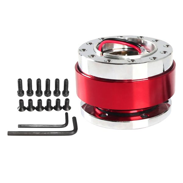 

racing quick release snap off hub adapter for 6-hole steering wheel