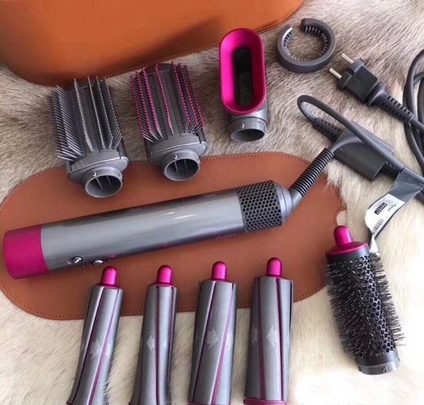 

new authentic dysonairwrapy multi-function styler hair curler hair dryer roll straight dual-use negative ion hair comb ing