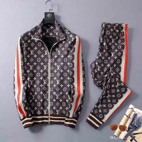 

2019 tracksuit men set letter sportswear sweatsuit male sweat track suit jacket hoodie with pants mens sporting suits -3xl, Gray