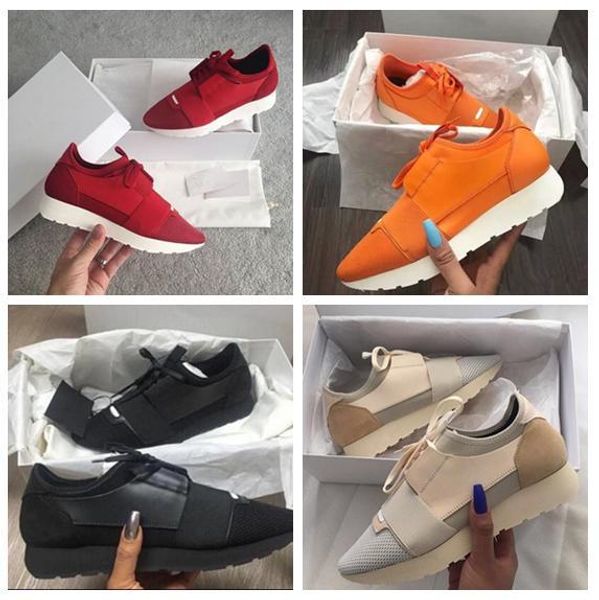 

2018 new popular designer man woman's fashion low cut lace up breathable mesh sneaker outdoors race runner casual shoes d09, Black