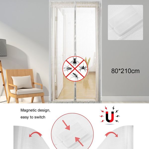 

outad магнитный anti mosquito занавес тюль автоматическое окно москитная сетка на двери шторы fly mosquitera чистая protector