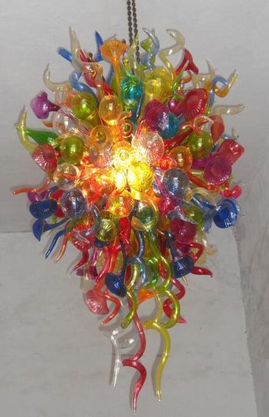 

lamps 1 years warranty murano chandelier lights colorful flower art decor hand blown glass modern chandeliers lighting with led bulbs
