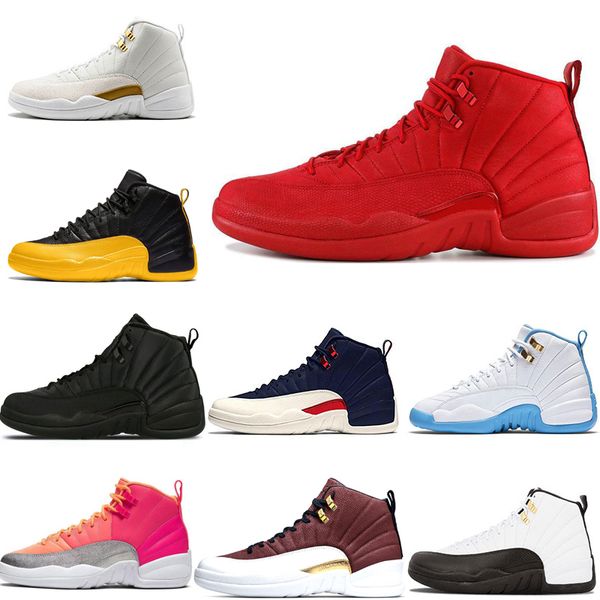 

new basketball shoes 12 12s flu game royal ball punch university gold gym red taxi gamma blue mens shoe sport sneaker trainers
