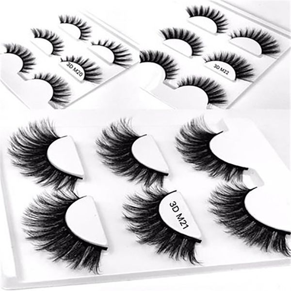 

multi-layer 3d taiwan handmade false eyelashes thick curled eyelashes selling fresh