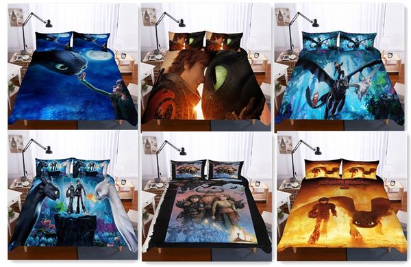 

cartoon dragon master 3d printed down duvet cover set comforters bedding sets,twin,full,,king