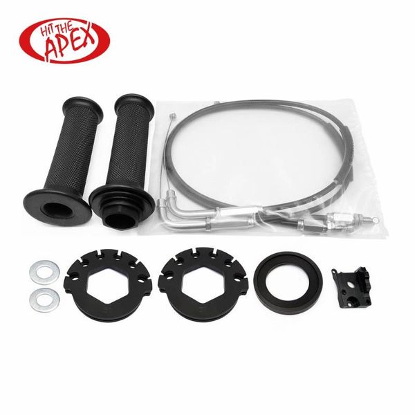 

quick action throttle complete with cables kit for bmws1000rr 2009 2010 2011 2012 2013 2014 push pull throttle assembly