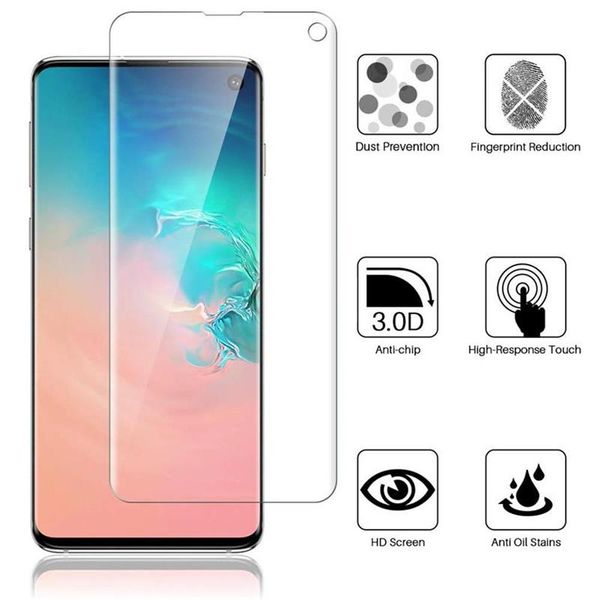 

Whosesale For Samsung Galaxy S10 Plus S10E Soft TPU Screen Protector Film Fingerprint Sensor Compatible Full Cover Screen