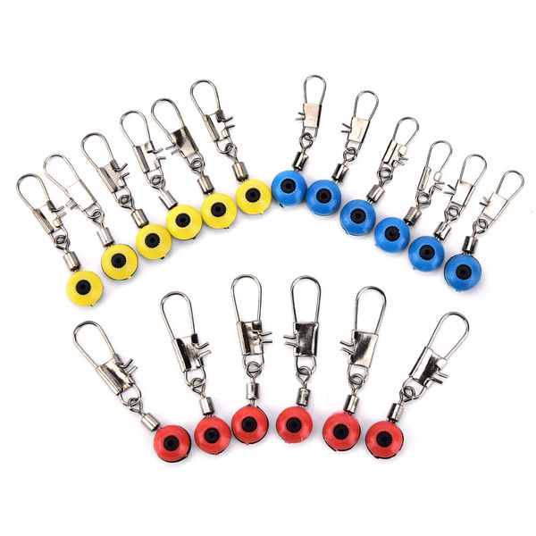 

20pcs/lot space beans fishing connector float connector rolling swivel fishing accessories tackle tool