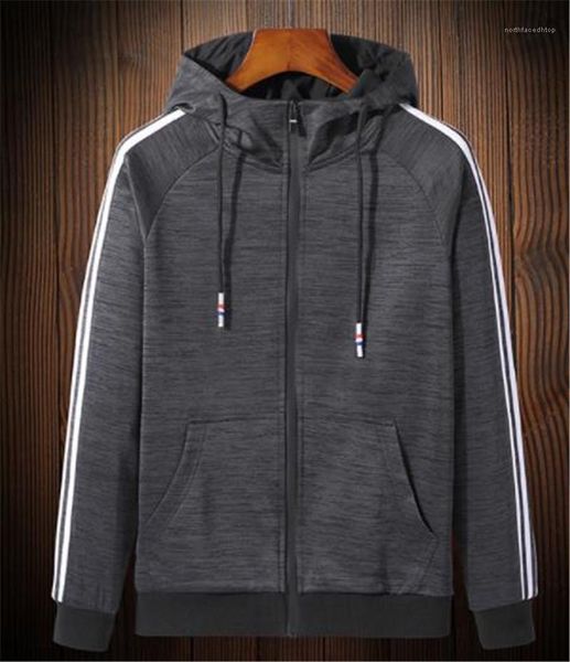 

style zipper cardigan casual apparel 8xl mens autumm designer plus size solid color sweatshirts fashion sports, Black