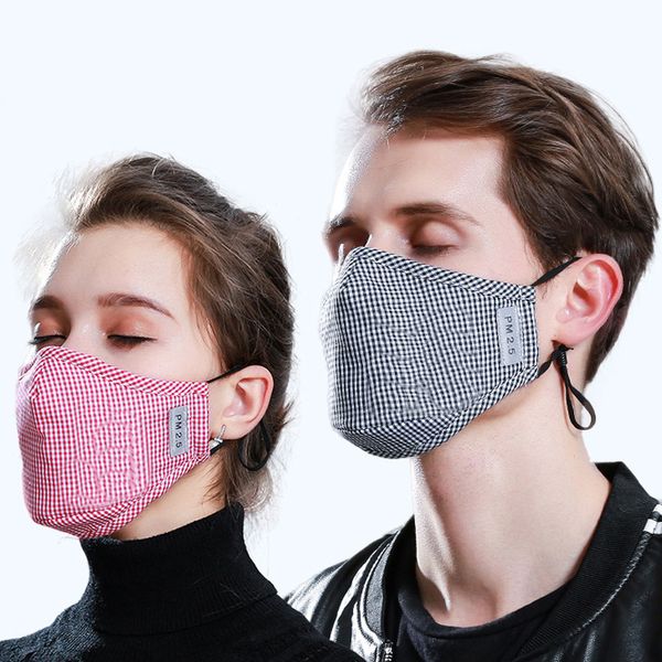 

cotton pm2.5 black mouth mask anti dust mask activated carbon filter windproof mouth-muffle bacteria proof