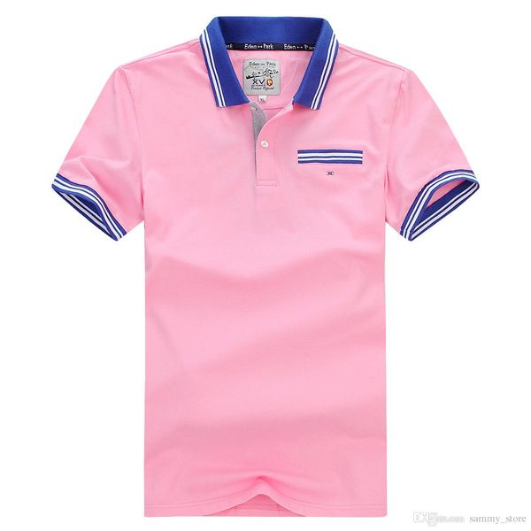 

2019 selling eden park short polo for men nice quality design big size m  xl xxl 3xl, White;black