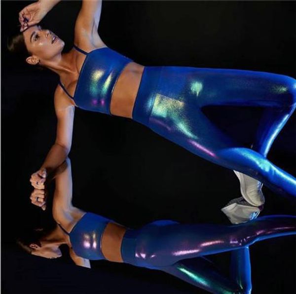 

womens leggings capris pencil pants women fashion clothing jogging high waist tight fitting reflective casual pants, Black;white