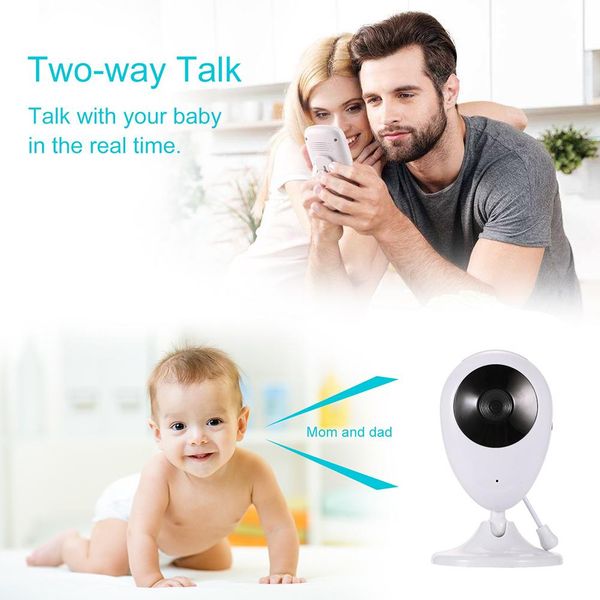 

new 2.4g wireless visual baby care digital video baby monitor with camera multifunction temperature display baby monitor