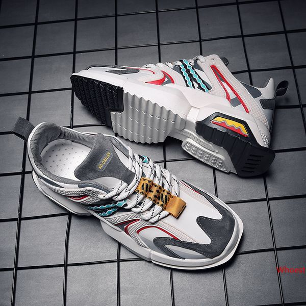 

mens platform designer shoes black white multi-colors women mens leather casual shoes fashion sneakers made in china size 39-44