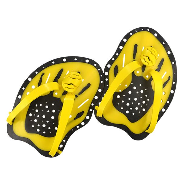 

swimming practicing hand paddles water sports fins for children adults