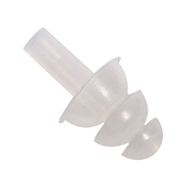 

5 pair soft silica gel swim earphones earplug transparent protection earplugs