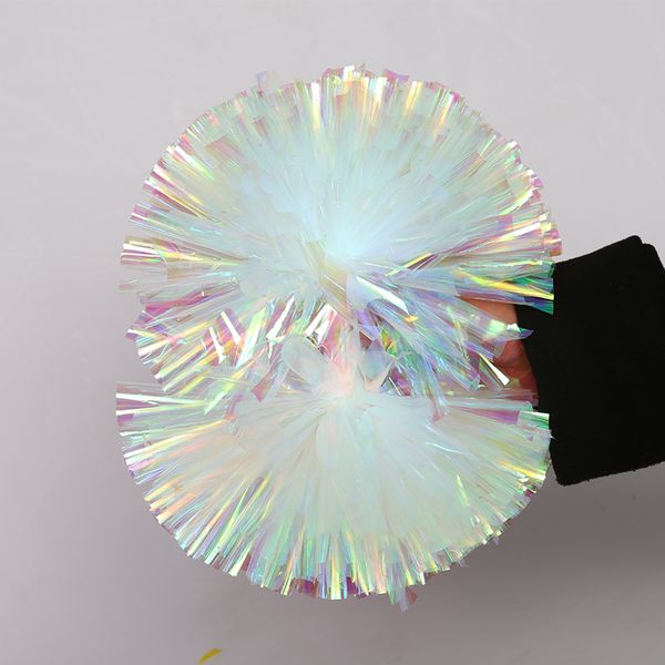 

cheerleading 10pcs pom rainbow color 1,000*3/4" wide streamers cheerleader pompon
