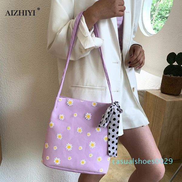 

elegant women lace mesh handbags classic delicate creative design chic retro daisy flower pu shoulder shopping totes c29