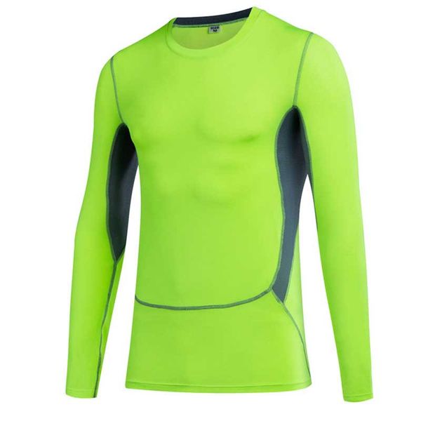

running jerseys 2021 long sleeve sport shirt men quick dry men's t-shirt snake gym clothing fitness mens rashgard soccer jersey 1029, Black;blue