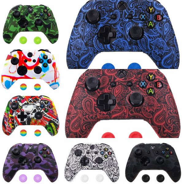 

y6pjk пользовательского scare мягкой узорной партии сенсорного upper front controller футляр kit для xbox one elite shell model 1698