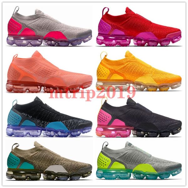 

2019 NIKE AIR MAX VAPORMAX FLYKNIT Moc 2.0 Lab Акроним Джойнт FK 2 Мужские носки кроссовки Женская мода