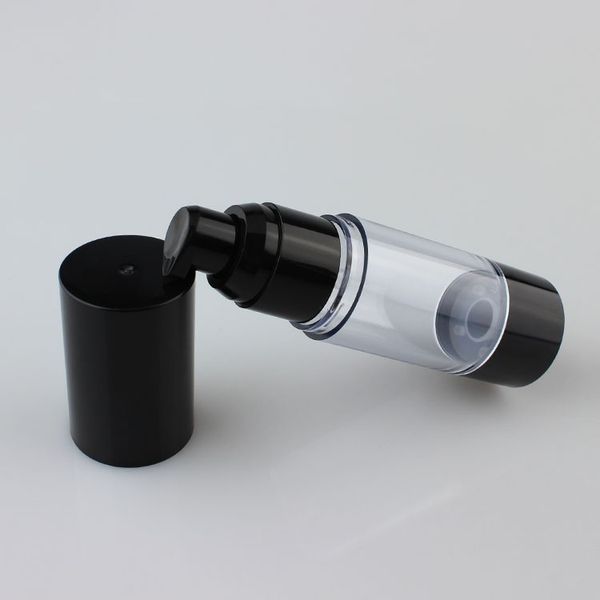 

Black 30 ml airle pump bottle black 30ml airle bottle pla tic airle bottle 30ml round 30ml pp tube
