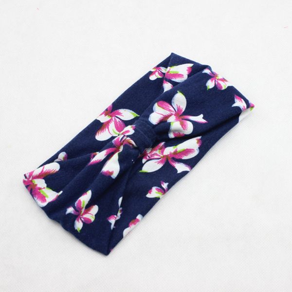 

hair accessories korea style printed cloth flower head jewelry hairband headwrap summer headwear sweet bands for women lady
