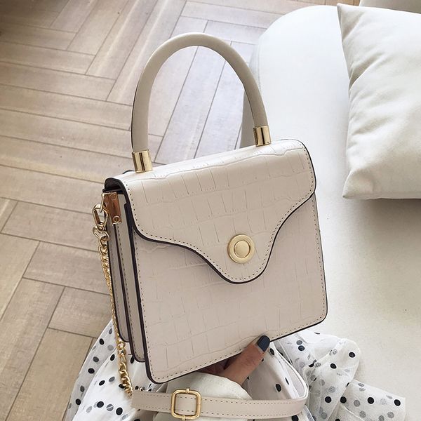 

2020 new women's bags vintage shoulder mini bag female fashion hand carrying and shoulder carrying aslant square sling bag