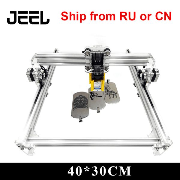 

0.5w/2.5w//3.5w /5.5w/15w cnc laser engraving machine 40*30mm s12axis dc 12v diy wood router laser cutter /printer/+laser goggle
