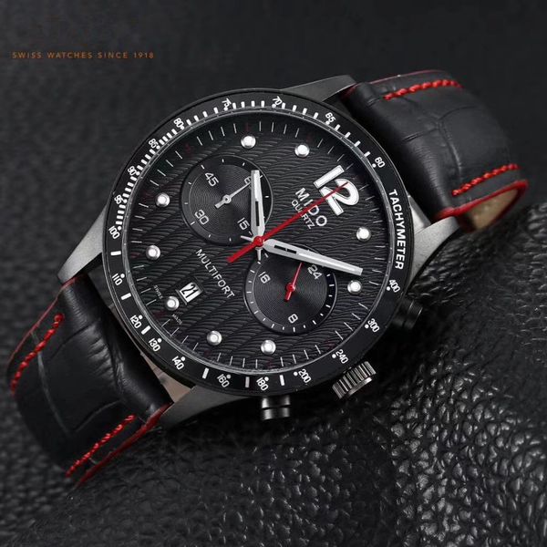 

Модные Мужские Спортивные Наручные Часы Лучший Бренд MD Натуральная Кожа Ремешок