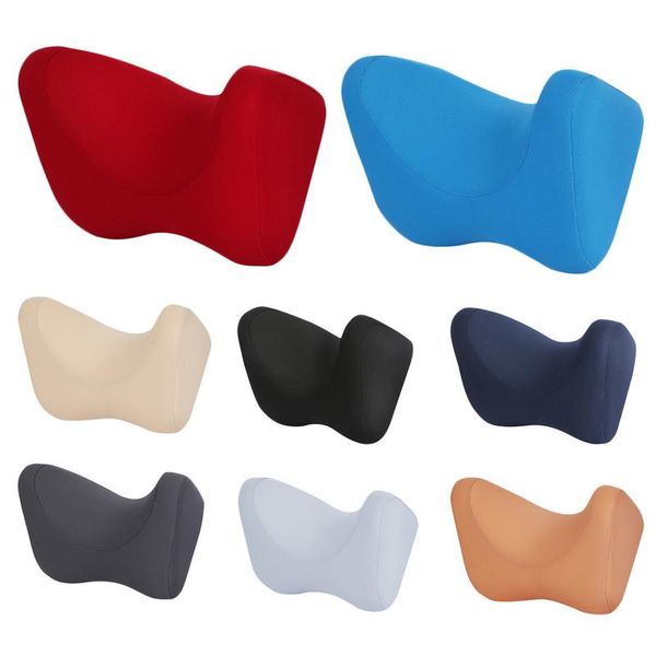 

car headrest sleep travel pillow seat cushion memory cotton neck protective pillow