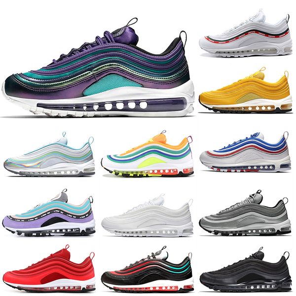 

run air cushion court purple white black women mens running shoes metallic silver neon seoul undefeated south beach sports sneakers nik, White;red