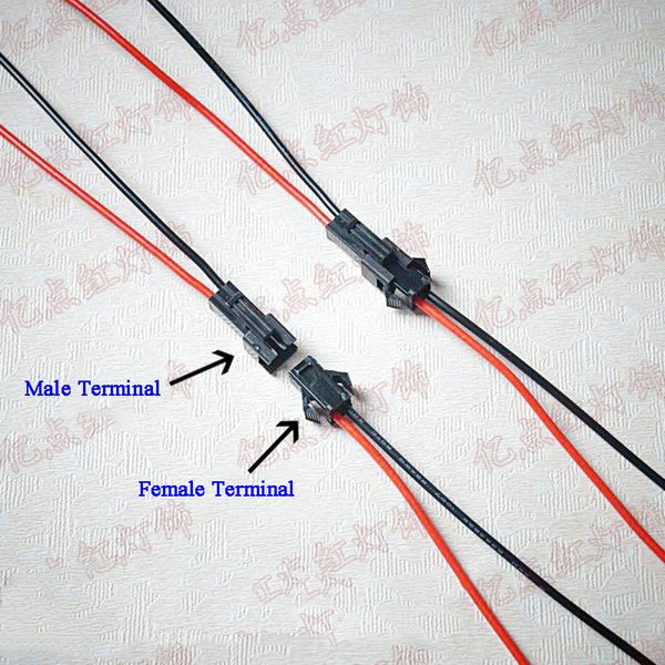 2020 Led Male Female Terminal Wire Smps 2p Power Supply Male