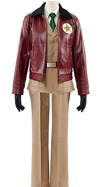 

axis powers hetalia america army uniform cosplay costume, Black