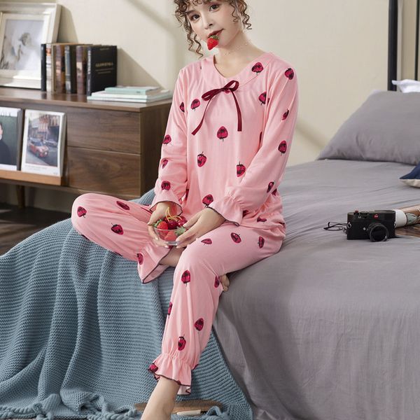 

3xl big size pink pigiama donna bielizna noc night suit pyjamas pizama damska pyjamas women pijamas pijama feminino pyjama femme, Black;red