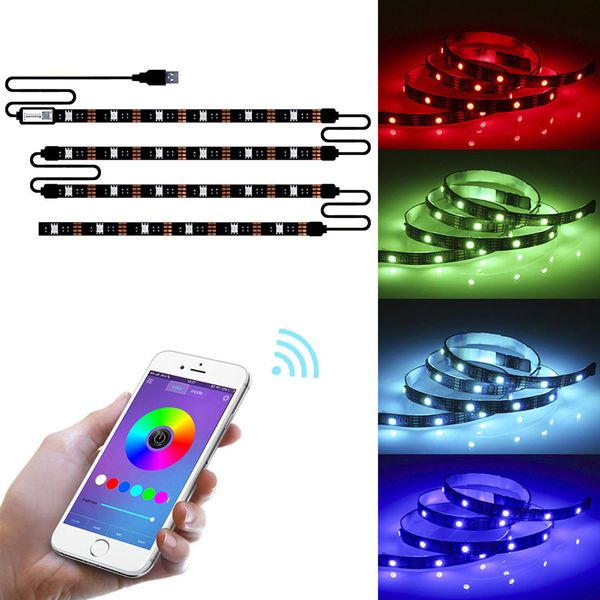 

управления usb bluetooth led strip light подсветка применение управления smd5050 3m 90led голая доска не является водонепроницаемым 10164