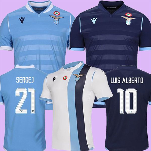 

19 20 lazio soccer jersey 2019 2020 ss lazio football shirt luis alberto camiseta de fÃºtbol immobile sergej maillot de foot maglia da calcio, Black;yellow