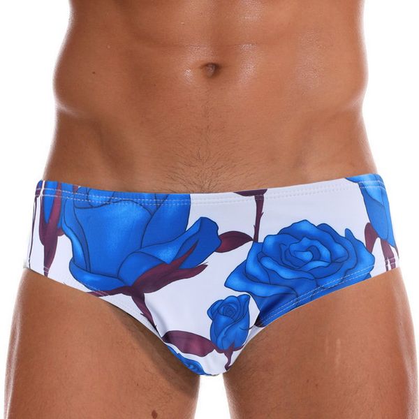

monerffi men swimming briefs trunks bathing waterproof swimwear male print trunk brief zwembroek heren board shorts