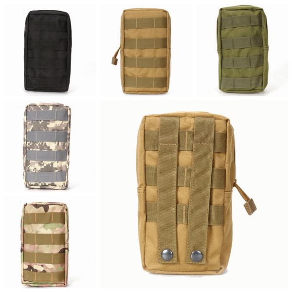 

nylon mountaineering bag outdoor molle multi funcation waist pack for mobile phone mini tools pouch sport bag zza873