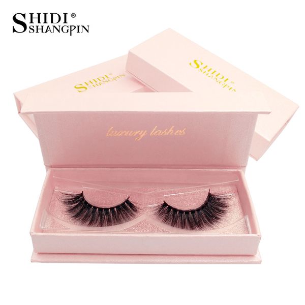 

shidishangpin wholesale 20 pairs mink false eyelashes volume lash makeup natural long fake eye lashes 3d mink hand made