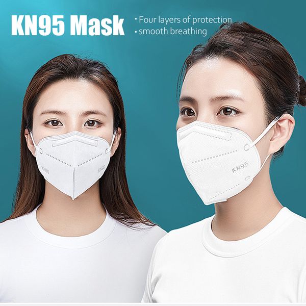 

stock kn95 four-layer dustproof and anti-fog breathable mask wholesale filter 95% n95 mask function kf94 ffp2 kn95 mask breathing effective