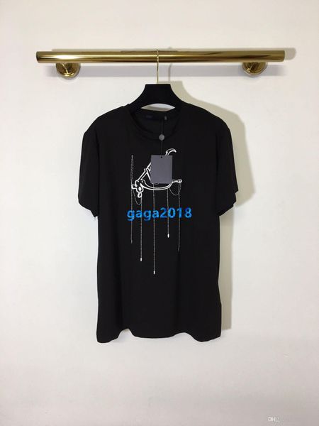 

high end женщины девушки футболка вышивка монограмма письмо мотив круглый вырез с коротким рукавом блузка футболка модный дизайн роскошные п, White