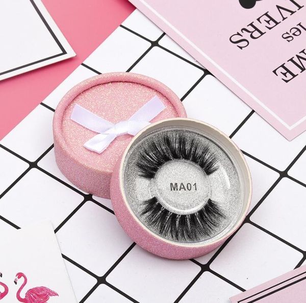 

3d faux mink eyelashes 3d silk protein lashes cruelty eye lashes 19 styles