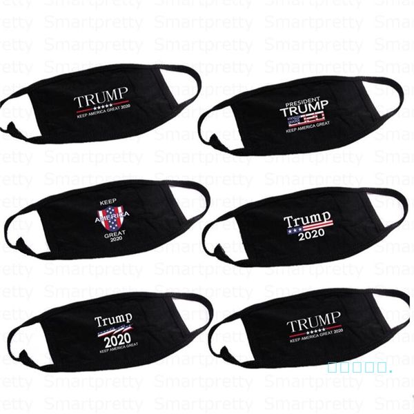 

унисекс 2020 trump хлопок ткань маска для лица duoble-палубного letters printed пыле mouth крышки дышащий респиратор стирку dhl e41201, Blue