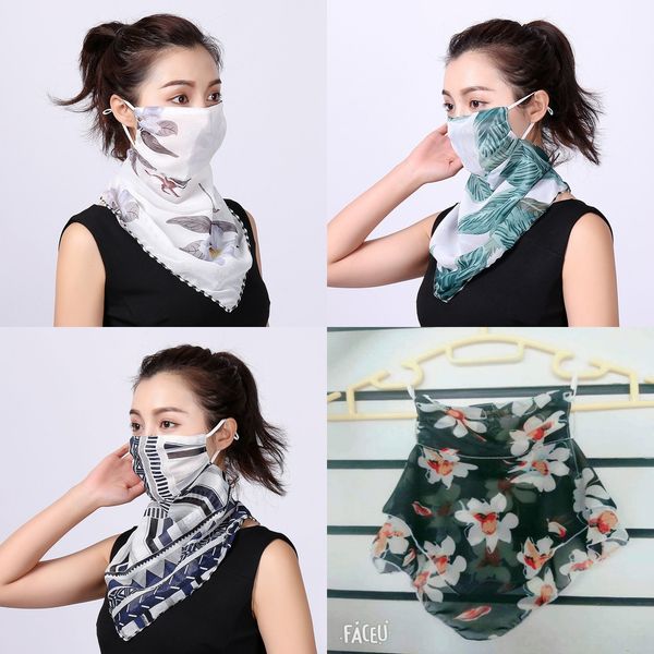 

jif5r 12cotton face maskswashable scarf cloth facemask print breathable reusable masks forprotection bylima and, Black