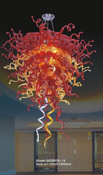 

100% mouth blown ce ul borosilicate murano glass dale chihuly art fancy pendant unique bedroom lighting