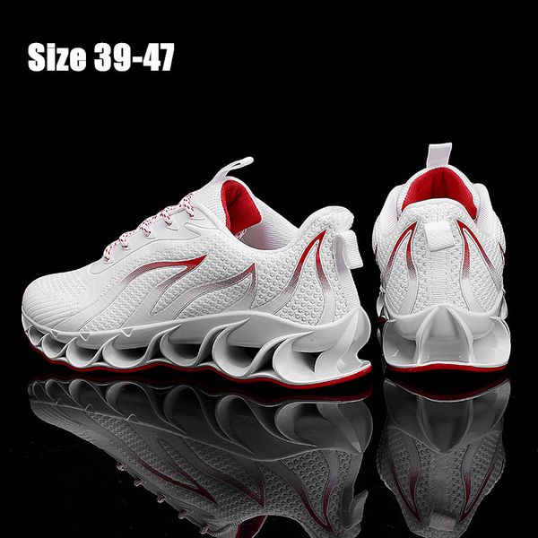 

fashion men's casual running sport shoes man cushion breathable athletic shoes 4 colors size 39-47