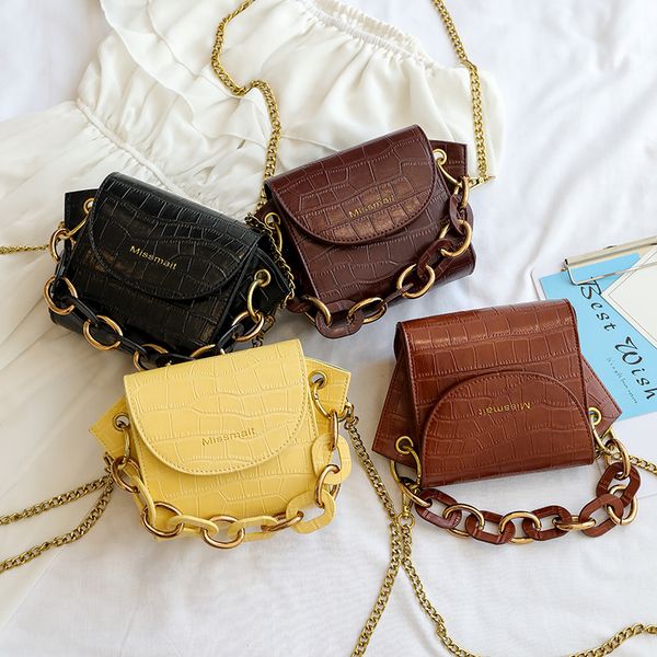 

crocodile pattern crossbody bags for women 2019 vintage pu leather women designer's purses and handbags shoulder messenger bags